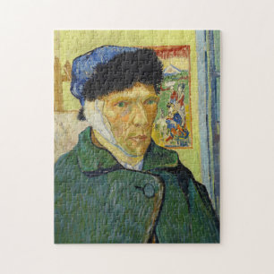 Puzzle Autoportrait avec oreille bandée, 1889 par van Gog
