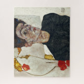 Puzzle Autoportrait avec Physalis | Egon Schiele | (Vertical)
