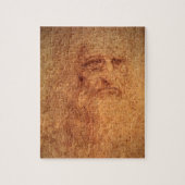 Puzzle Autoportrait de Léonard de Vinci, Art Renaissance (Vertical)