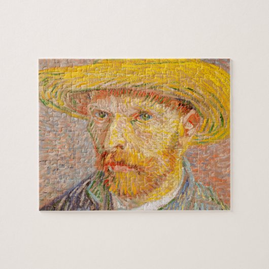 Puzzle Autoportrait impressionniste de Vincent Van Gogh (Horizontal)