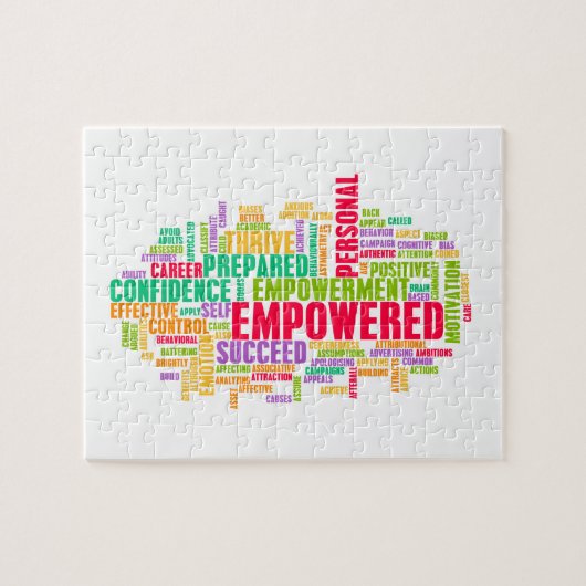 Puzzle Autorisé ou habilitation d'individu comme concept (Horizontal)