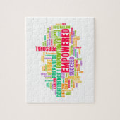 Puzzle Autorisé ou habilitation d'individu comme concept (Vertical)