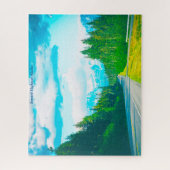 Puzzle Autoroute de Seward en Alaska (Vertical)