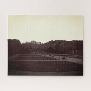 Puzzle Autriche vintage Vienne Jardins Schonbrunn 1970