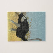 Puzzle Autruche en course (Horizontal)