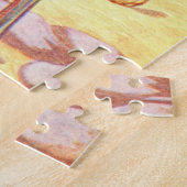 Puzzle Autruche vintage d'illustration de livre d'enfants (Côté)