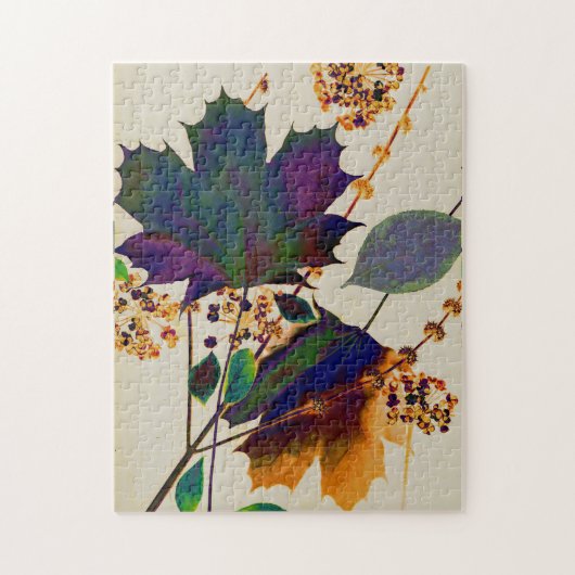 Puzzle Autumn Leaves (Vertical)