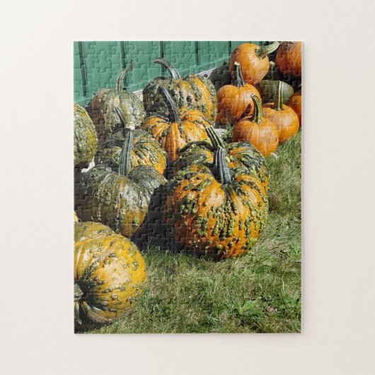 Puzzle Autumn Pumpkin Harvest (Vertical)