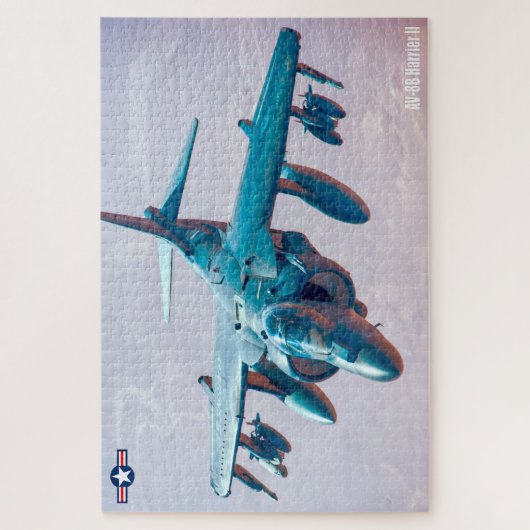 Puzzle AV-8B HARRIER II (20 x 30 POUCES) (Vertical)