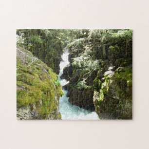 Puzzle Avalanche Gorge II dans le parc national de Glacie