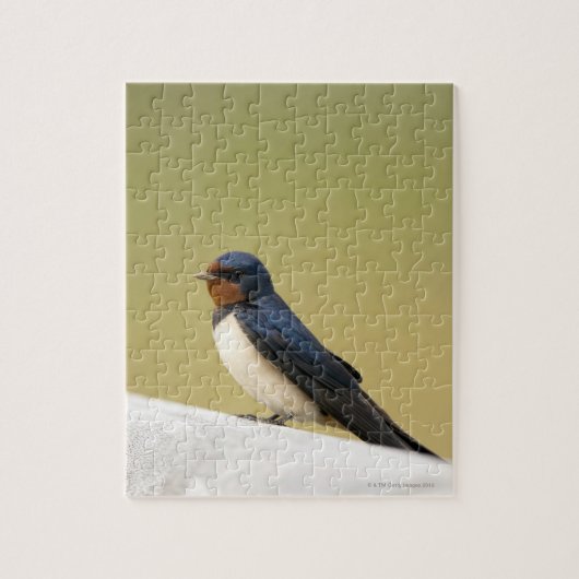Puzzle Avaler sur une haie en bois (Vertical)