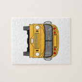 Puzzle Avant d'autobus scolaire (Horizontal)