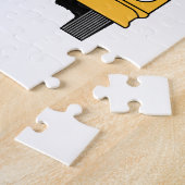 Puzzle Avant d'autobus scolaire (Côté)