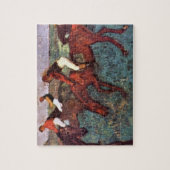 Puzzle Avant Le Début Formation Jockeis - Diplôme Peintur (Vertical)