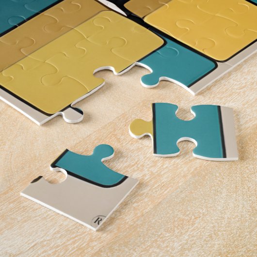 Puzzle avec boîte cadeau pour enfant (Côté)