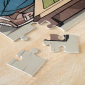 Puzzle avec boîte cadeau pour enfant (Côté)