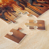 puzzle avec carrousel vintage giftbox (Côté)