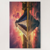 Puzzle avec Chichen Itza, Mexique. (Vertical)