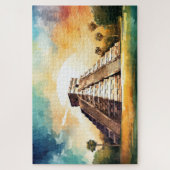 Puzzle avec Chichen Itza, Mexique. (Vertical)