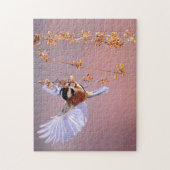Puzzle avec colibri (Vertical)