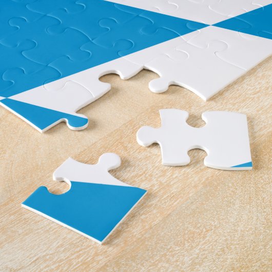 Puzzle avec Drapeau de Bavière (Côté)