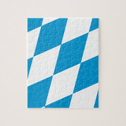 Puzzle avec Drapeau de Bavière (Vertical)