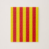 Puzzle avec Drapeau de Catalogne, Espagne (Vertical)