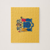 Puzzle avec drapeau de l'État du New Jersey (Vertical)