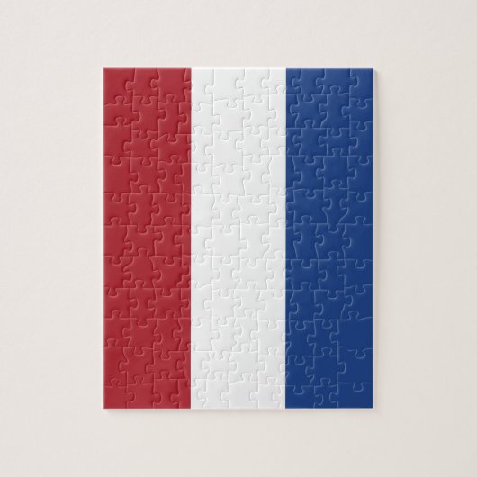 Puzzle avec drapeau de Pays-Bas (Vertical)