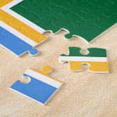 Puzzle avec drapeau de Portland City (Côté)
