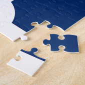 Puzzle avec drapeau d'Indianapolis City (Côté)