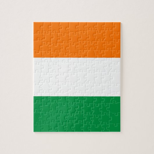 Puzzle avec drapeau d'Irlande (Vertical)