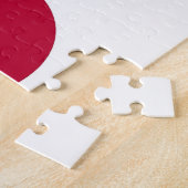 Puzzle avec drapeau du Japon (Côté)