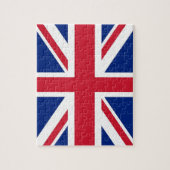 Puzzle avec drapeau du Royaume-Uni (Vertical)