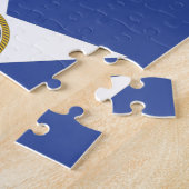 Puzzle avec le drapeau de Houston City (Côté)