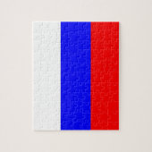 Puzzle avec le drapeau de la Russie (Vertical)