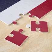 Puzzle avec le drapeau de la Thaïlande (Côté)