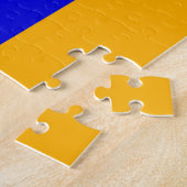 Puzzle avec le drapeau de l'Arménie (Côté)