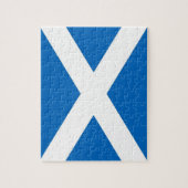 Puzzle avec le drapeau de l'Ecosse (Vertical)
