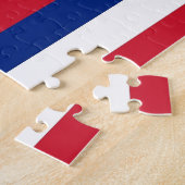 Puzzle avec le drapeau de l'État d'Hawaii (Côté)