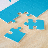 Puzzle avec le drapeau du Honduras (Côté)