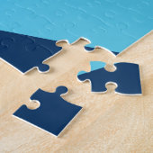 Puzzle avec le drapeau du Minnesota, États-Unis (Côté)
