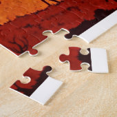 Puzzle avec le paysage africain (Côté)