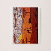 Puzzle avec le paysage africain (Vertical)