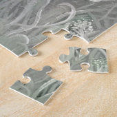 Puzzle avec l'empreinte de l'art de la vache des m (Côté)