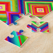 Puzzle avec motif diamant impossible (Côté)