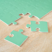 Puzzle avec Pastel Mint Gree Arrière - plan (Côté)