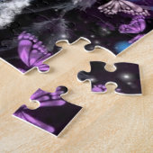 Puzzle avec Rose Blanche (Côté)