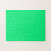 Puzzle avec un Arrière - plan vert néon brillant (Horizontal)