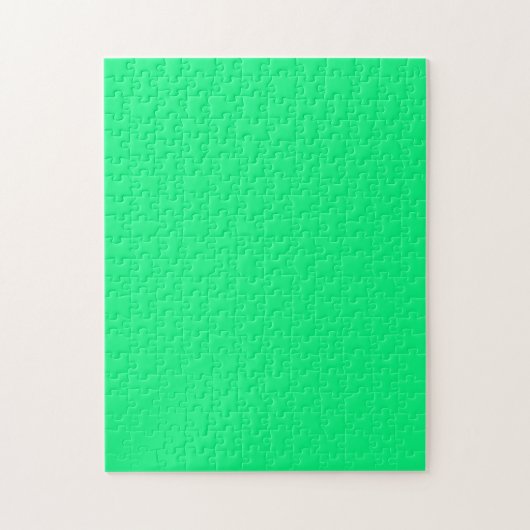 Puzzle avec un Arrière - plan vert néon brillant (Vertical)